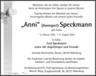 eine Anzeige