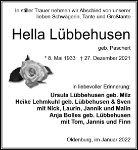 eine Anzeige