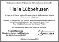 eine Anzeige