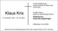 eine Anzeige