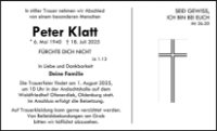 eine Anzeige