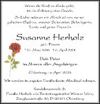 eine Anzeige